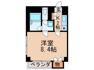 パックス今池の物件間取画像